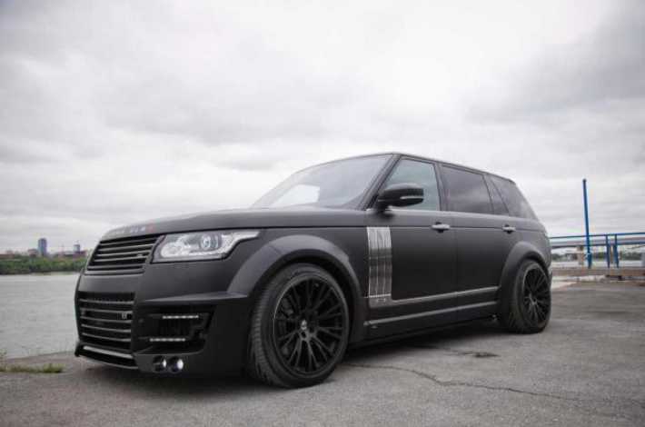 Черный принц Lumma Design Range Rover LWB: