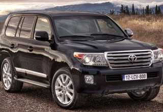 Toyota Land Cruiser внедорожник 2012 - 