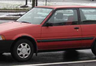 Toyota Corolla хэтчбек 1987 - 1992