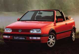 Volkswagen Golf кабриолет 1993 - 1998