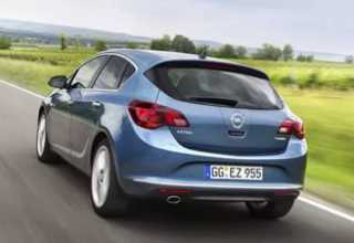 Opel Astra хэтчбек 2012 - 
