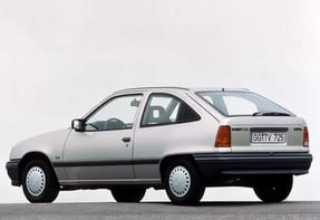 Opel Kadett хэтчбек 1989 - 1991