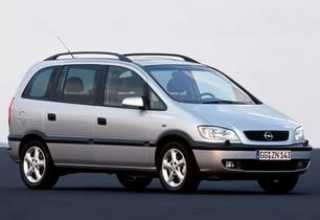Opel Zafira минивэн 1999 - 2003