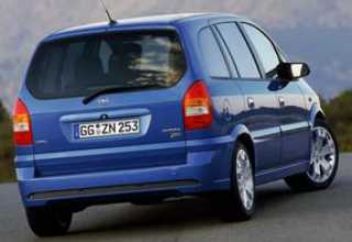 Opel Zafira минивэн 2003 - 2005