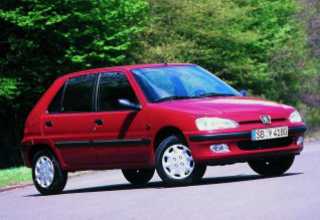 Peugeot 106 хэтчбек 1996 - 2003