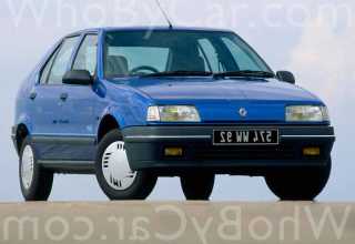 Renault 19 хэтчбек 1988 - 1992