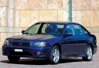Subaru Legacy седан 2002 - 2003